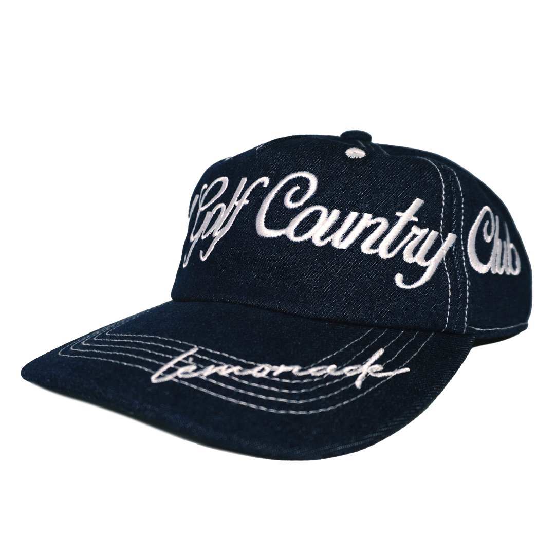 Lemonade Golf x Hood Golf Country Club' Denim Hat | Hoodgolf